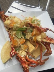 bikini beach jamaica lobster