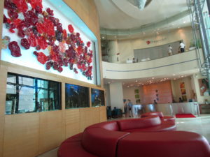 lobby beach palace red