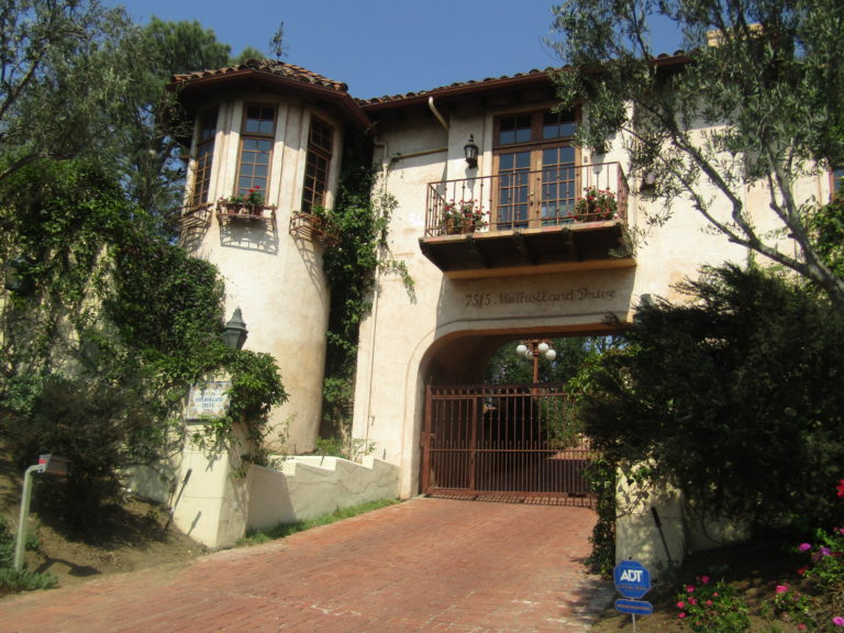 Celebrity Homes Tour Los Angeles / Hollywood Travel Agent Diary