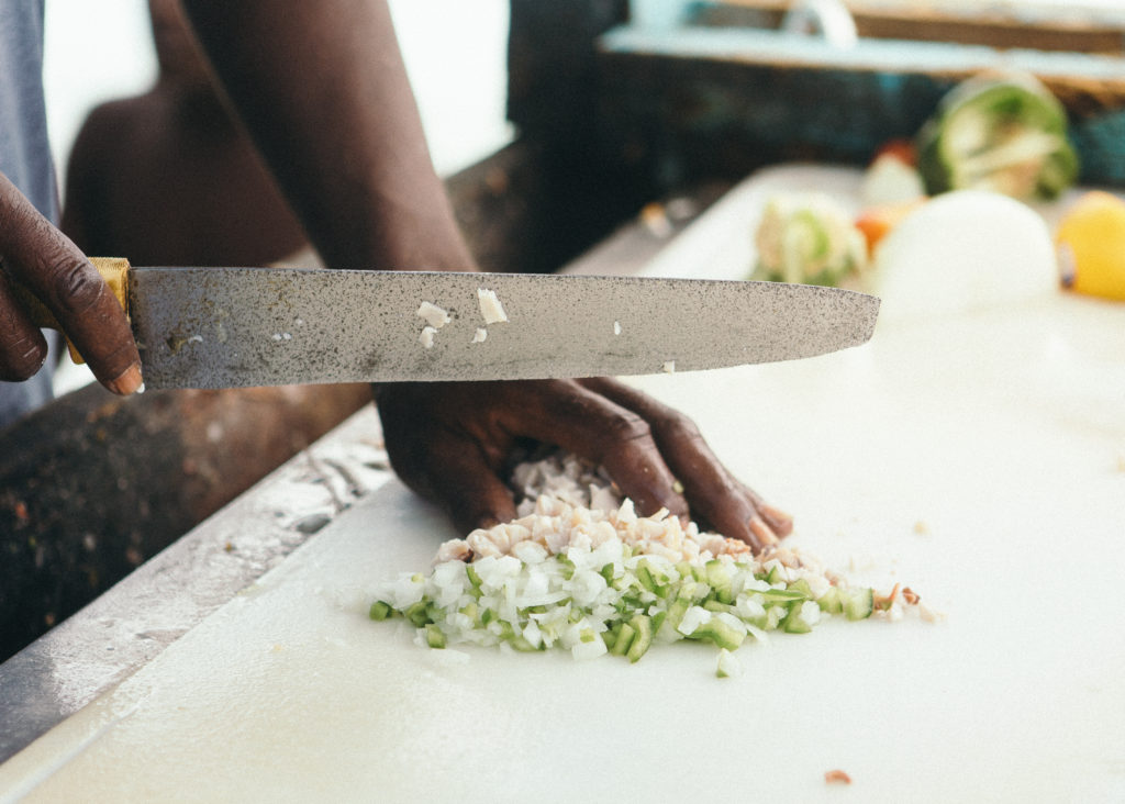 Chat N Chill Exuma Bahamas - conch salad