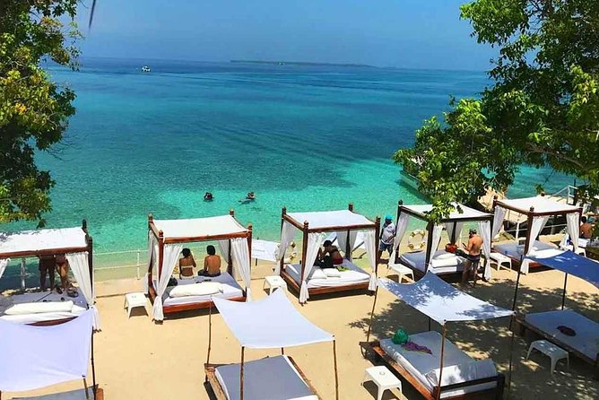 Rosario Islands tour - Bora Bora VIP beach club