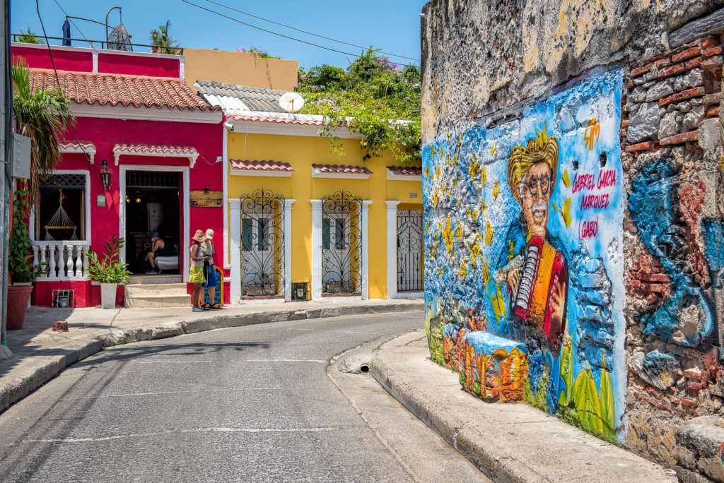 Colombia South cartagena graffiti