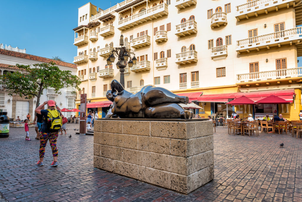 Cartagena and Medellin trip - Botero statue