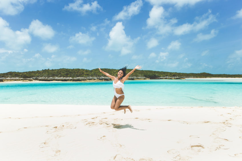 Things to Do in Exuma - jumping - exuma sand bar