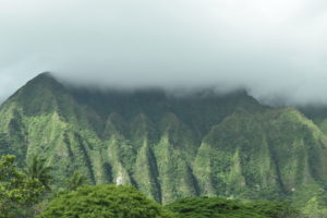  Oahu hawaii byodo-i templet
