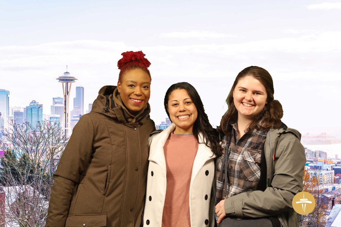 Space needle - Seattle Girls Trip