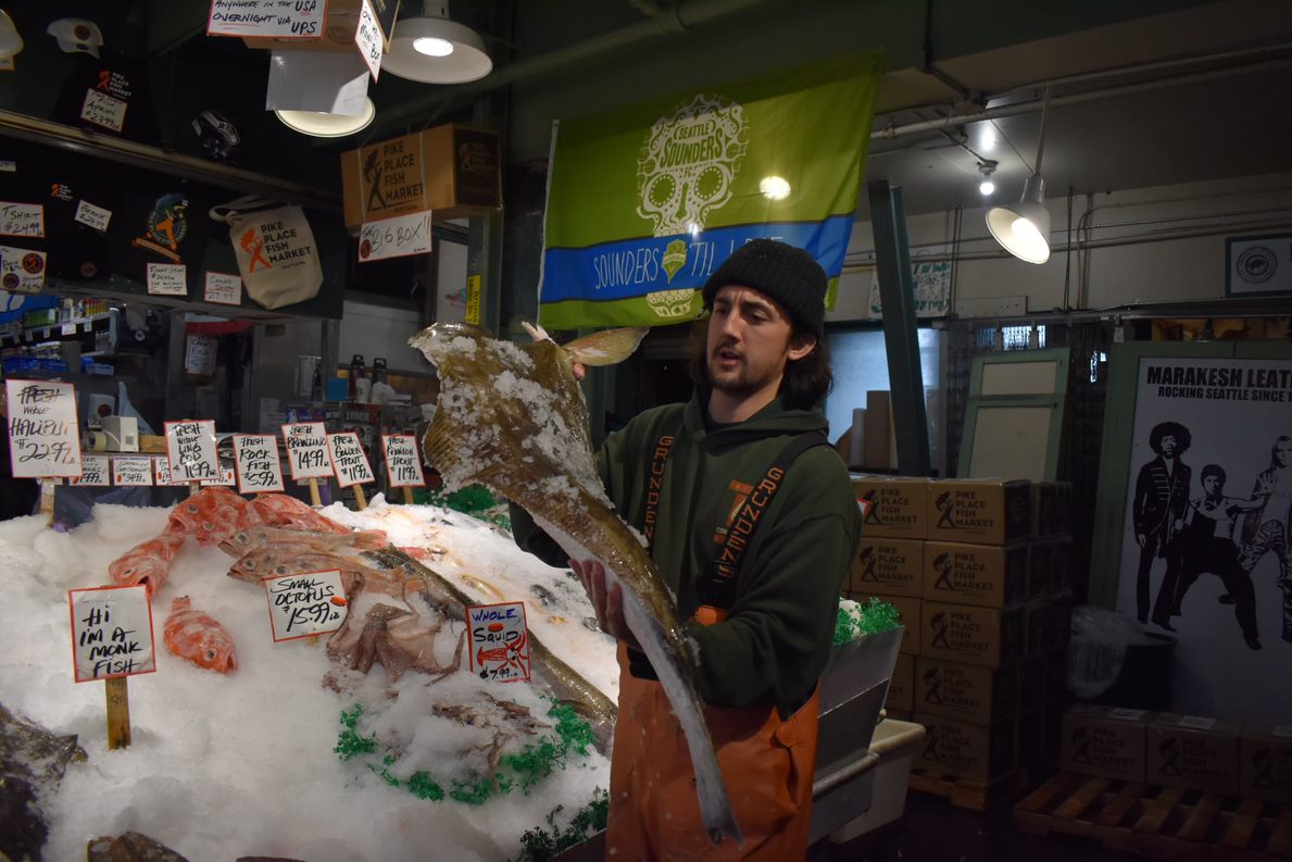 fish market - Pike Place Market tour