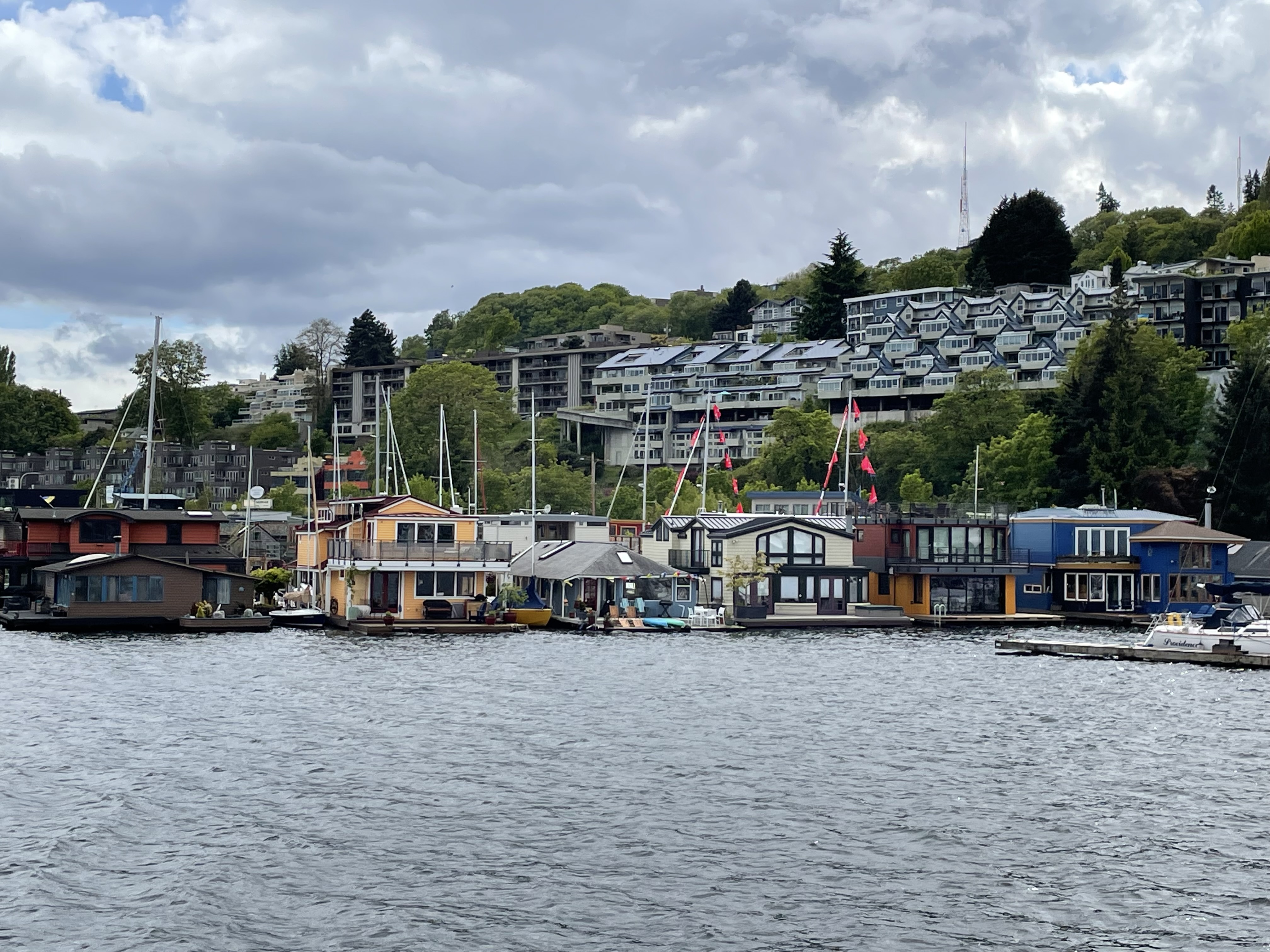 seattle floating houses - Puget Sound Cruise