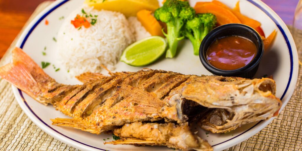 ABC Islands in the Caribbean - fried fish