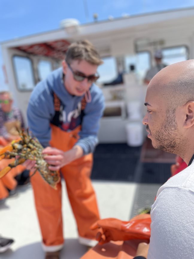 Lucky Catch Cruises: Catching Lobster in Portland Maine
