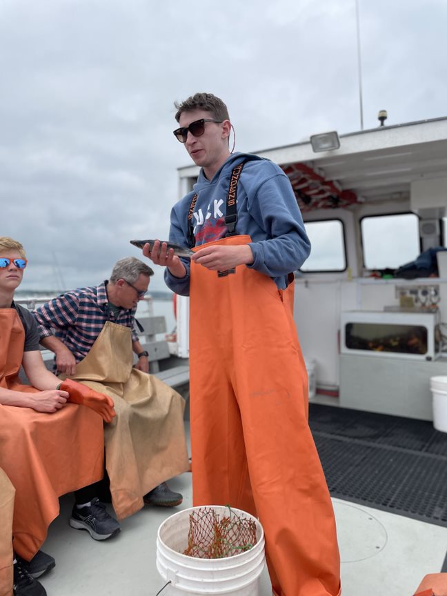 Lucky Catch Cruises: Catching Lobster in Portland Maine