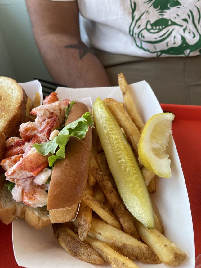 Lobster Roll - Portland Lobster Company, Maine