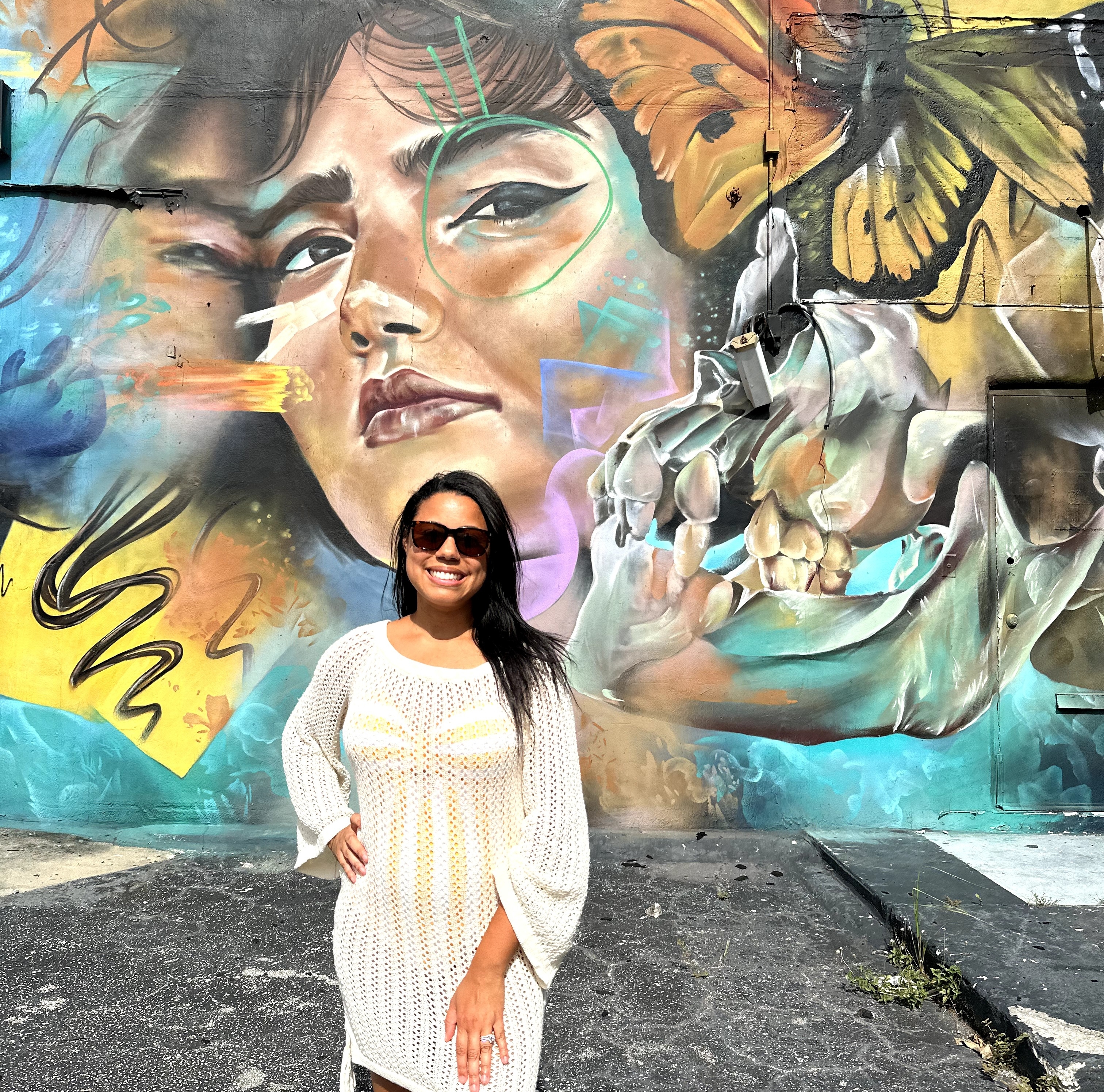 Visiting the Wynwood Walls in Miami Florida