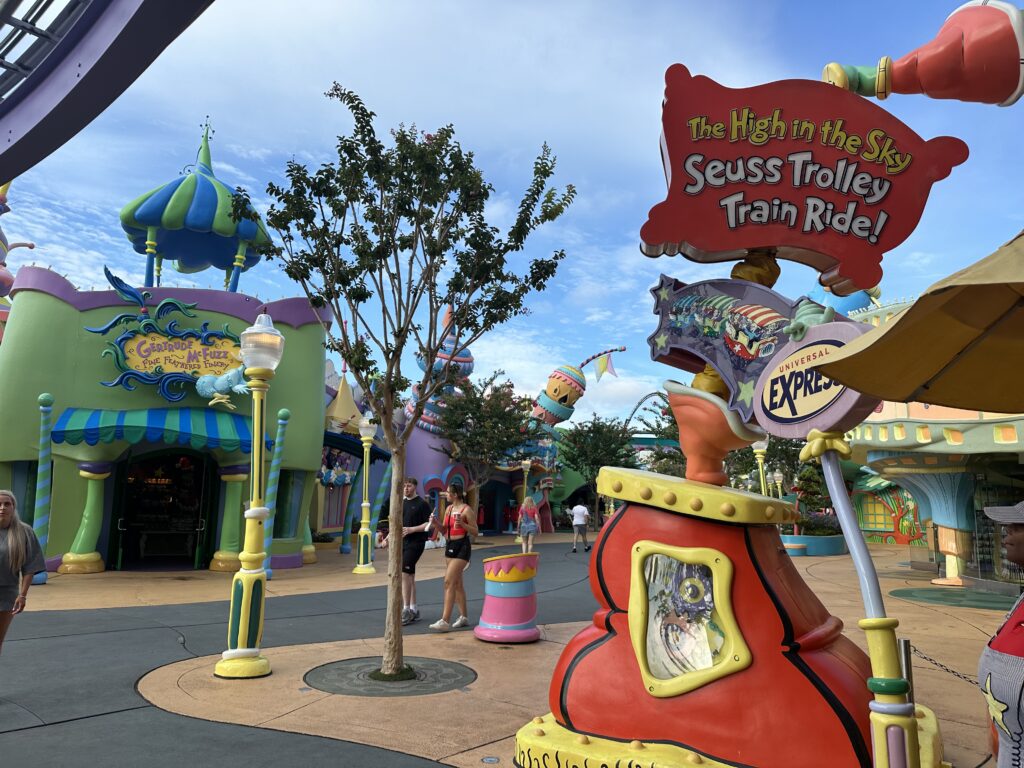 Universal Islands of Adventure theme park Florida - Seuss Landing