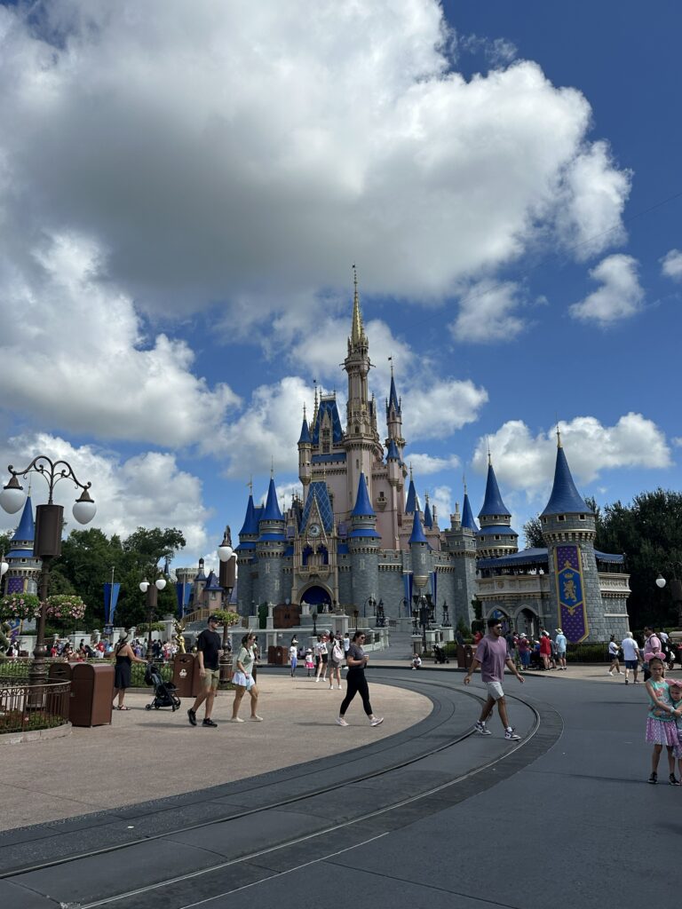 Visiting Disney's Magic Kingdom - Orlando Florida Castle